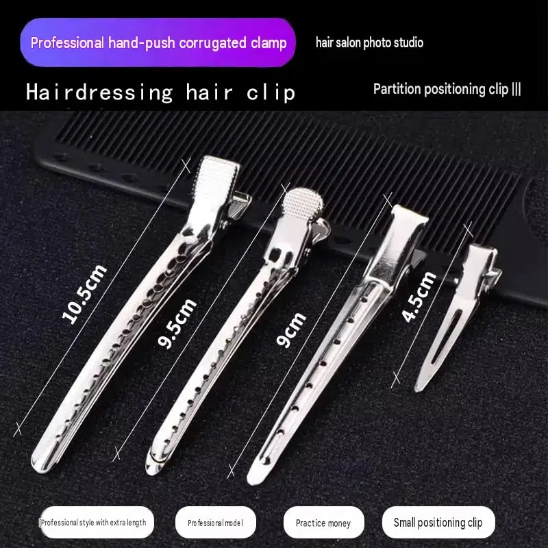Volumizing Root Hair Clamps, Fluffy Hair Duckbill Hair Clips for Sectioning and Styling — image 1 of 10