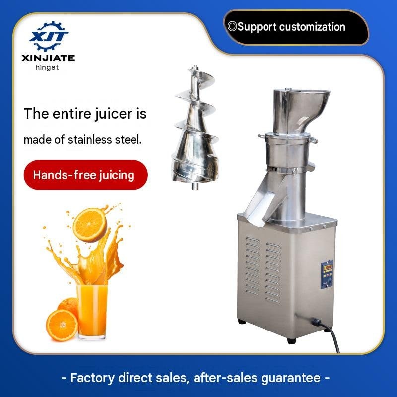 Juicer Juice Filter & Pulp Separation Fully Automatic Vegetable Ginger Fruit Juicer Stainless Steel — image 1 of 6